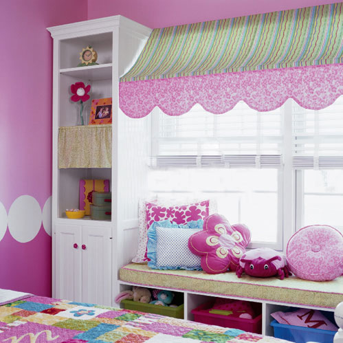 6种儿童房飘窗装饰 毛绒玩具的可爱世界